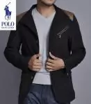 veste polo hommes nouveau pas cher style tirette mode noir w